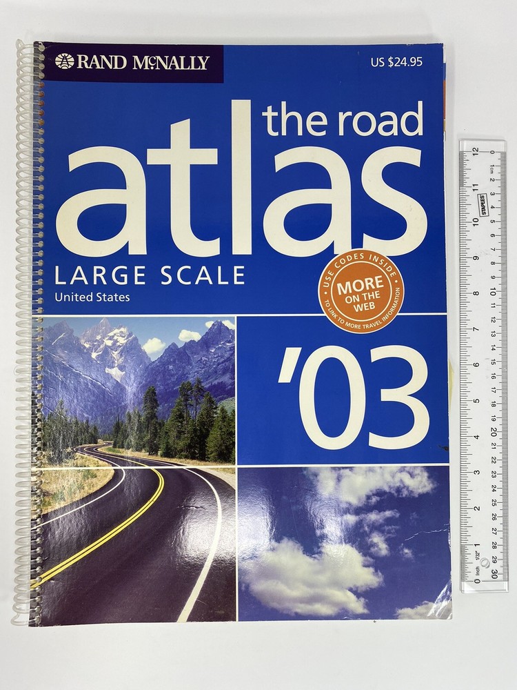 Rand McNally 2003 the Road Atlas LARGE SCALE United States