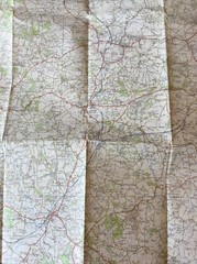 1960 Ordnance Survey One Inch Seventh Series Map 177 Taunton And Lyme Regis