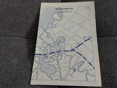 Vintage RAC Wangaratta District Map