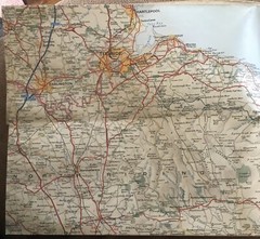 Bartholomew GT Map Series 6 Northern England 1970