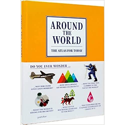 Around the World: The Atlas for Today by Andrew Losowksy Book The Fast Free