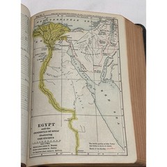 System Bible Study 1947 Revised Enlarged Leather Maps Illustrated Study