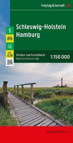 Freytag-Berndt Schleswig-Holstein – Hamburg Road and Leisure M (Map) (UK IMPORT)