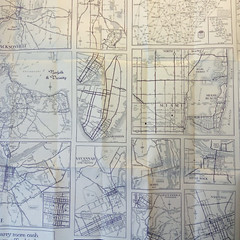 11 x AAA maps 1950s Washington DC North & Southeastern States Arlington etc
