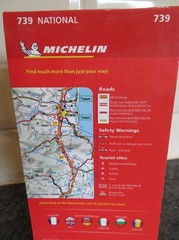 Bulgaria Michelin 739 Folded Map