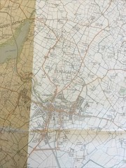 1991 Ordnance Survey Pathfinder Map 751 SH 47/57 Bangor And Llangefni