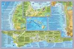 Maui Hawaii Adventure Guide Franko Maps Waterproof Map