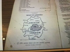Vintage 1959, George Philip & Son “ How To See London”, Maps & Gazetteer Booklet