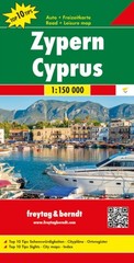 Cyprus, Automap 1:150.000, Top 10 Tips by Freytag-Berndt (Sheet map, folded)