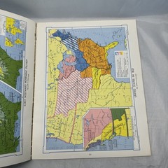 Vintage Our United States Its History in Maps Edgar B Wesley 1961 Atlas