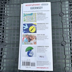 Insight Guides Flexi Map Guernsey Insight Flexi Maps New