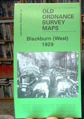 MAP OF Blackburn (West) 1929: Lancashire Sheet 62.15 by Alan Crosby NEW