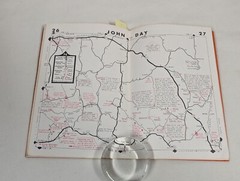 Vtg 1969 N.W. Gem Fields & Ghost Town Atlas ~ Rock Locations & Cartography
