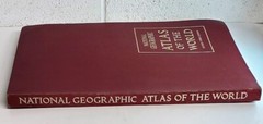 Vtg NATIONAL GEOGRAPHIC ATLAS OF THE WORLD 1970 Lg 13×19” Third Ed Washington DC