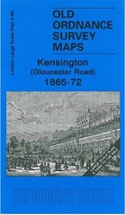 Kensington (Gloucester Road) 1865-72 London Large Scale Sheet 6.99