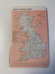KIRKCUDBRIGHT Ordnance Survey One Inch Map Sheet 80 1963 Wigtown Newton Stewart