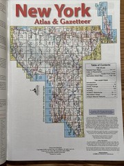 DeLorme New York Atlas & Gazetteer Topographic Maps Back Roads 2022 12th Edition