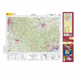 Spain map 0334: Girona (39-13) hiking walking topographic 1:50K