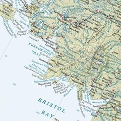 National Geographic Alaska Wall Map – Laminated (40.5 x 30.25 in) (National G…