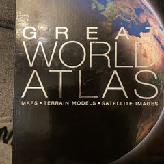 The Great World Atlas by DK (Hardcover, 2004)