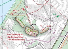 Grudziądz Fortress (Graudenz) – Map of Fortifications and Garrison