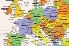 Map of The World Wall Chart Home Office Mural Print Art Poster Decor 100x70cm