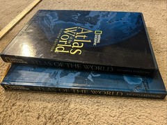 National Geographic Atlas of the World Eighth Edition Hardcover Oversized 2004