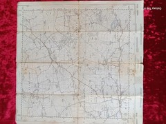 Vintage Ordnance Survey Map Shipdham TF90 Norfolk 1:25,000 First Series 1960s