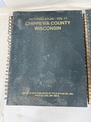 1991 Pictorial Atlas of Chippewa County Wisconsin Volumes I And II