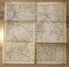 Vintage Windermere, Lake District folded map