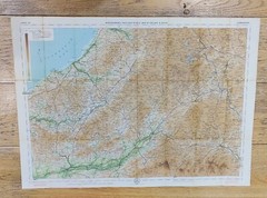 BARTHOLOMEW’S NEW REDUCED SURVEY SHEET 22 CARMARTHEN 2 MILES TO AN INCH