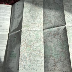 SEVENOAKS Ordnance Survey Second Series Map TQ45/55 1974 Westerham Biggin Hill