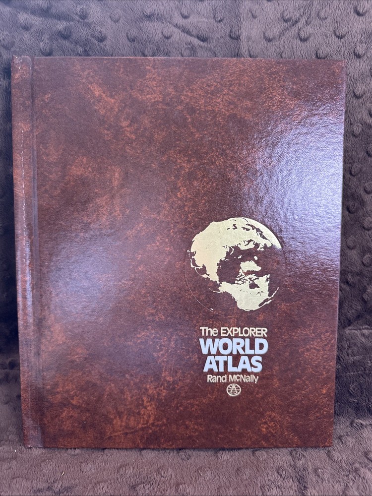 The Explorer World Atlas by Rand McNally- Good