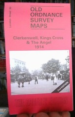 MAP OF Clerkenwell, King’s Cross & Angel 1914: London Sheet 050.3 NEW