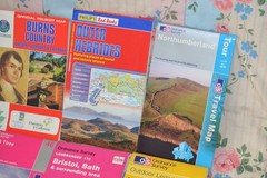 OS & Philip’s Maps, Northumberland, Outer Hebrides etc Ordnance Survey Maps x 6