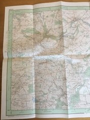 1985 Ordnance Survey Pathfinder Map SE 27/37 Ripon (incl Dishforth & Wath )