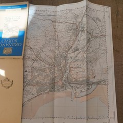 Ordnance Survey 21/69 Swansea region 1948 2.5 inch to 1 mile