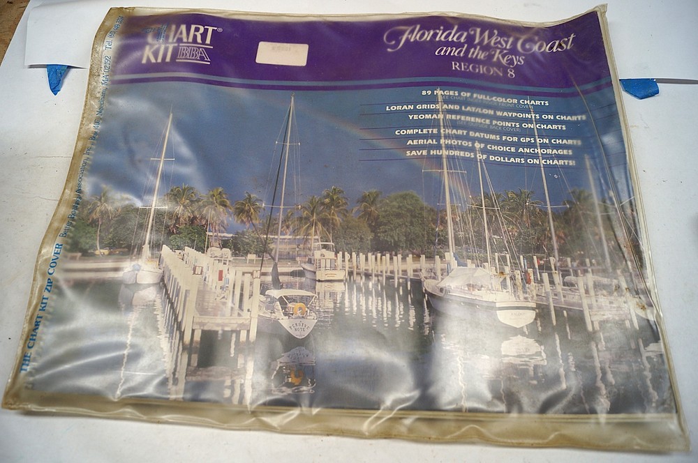 Chart Kit BBA Florida West Coast & The Keys Region 8 89 Full Color Charts B221