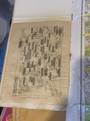 London Folding Map with Underground Railway, Street Index 1980’s Tourist UK