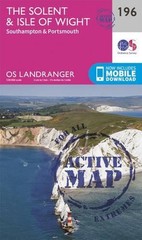 The Solent & the Isle of Wight, Southampton & Portsmouth (Map)