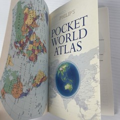 Philip’s Pocket World Atlas by Philip’s Maps (Paperback, 2006) Travel Guide