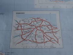 Vintage 1974 Ordnance Survey Route Planning Map NORTH Series M322 Edition 14GSGS