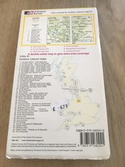 Ordnance Survey Outdoor Leisure Map 24 – Peak District – White Peak Area