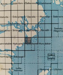 Sweden Map – Topografiska Kartan Över Sverige 91:Nynäshamn NV (Scale: 1:50,000)