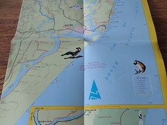Vintage Folded CMA Lismore District Map Retro Cover, First Edition 1983