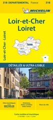 Loiret Loir-et-Cher – Michelin Local Map 318 Map by Michelin (Sheet map, folded)