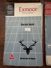 Large Bundle of 15 Ordnance Survey & Other Maps Lake & Peak District Exmoor Etc