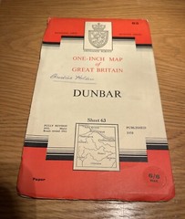 Various Vintage Ordnance Survey One Inch Maps Paper And Cloth – Choose A Map