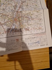Ordnance Survey Map Of Great Britian – DERBY AND LEICESTER – 1962 – 1/63360