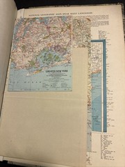 Vintage National Geographic Society Atlas Folio 1958 HC #R55